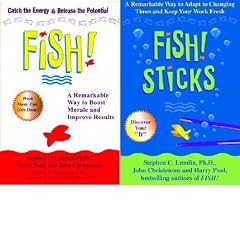 “Fish!” & “Fish! Sticks” two books (Hardcover)