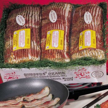 Pepper Coated City Bacon by Burgers