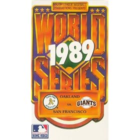 1989 World Series - Oakland A's vs San Francisco Giants [VHS]