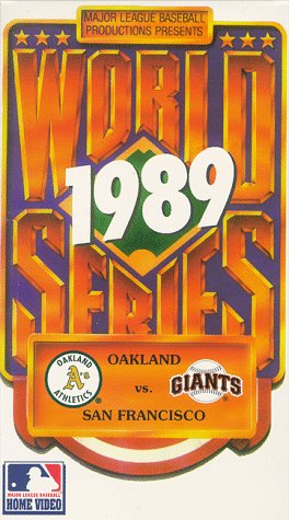1989 World Series - Oakland A's vs San Francisco Giants [VHS]
