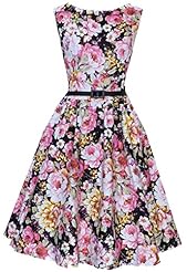 Cocktail Cotton Bubble Dress Flared-Skirt Vintage Prom Dress/Party Dress/Tunic 