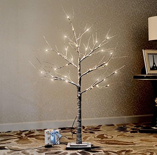 UPHA Light Snow 48 LED Decorative Light, 4 Feet, Warm White