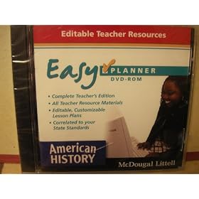 American History Easy Planer