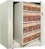 51D1M2uN3xL. SL160  Datum Filing Systems EZ2 Rotary Action File Cabinet   Starter Unit w/ Four Shelves