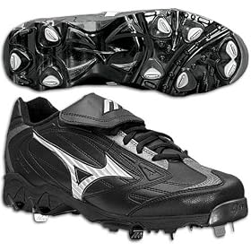 9 Spike Vintage G4 Low - Mens (black) by Mizuno