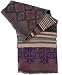 Block Print Table Runner, Chocolate