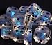 Borealis 16mm d6 Aquerple w/black Pipped Dice