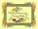 Our Wedding Anniversary Memory Book