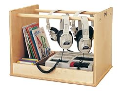 Jonti-Craft 6748JC Audio Caddie, Birch/Maple