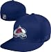 Colorado Avalanche Basic Logo Flat Visor Flex Hat