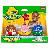 Crayola 3ct. TaDoodles Washable Tub Crayons (Dog, Pig, Elephant)