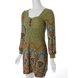 Funky People Multi Print Knit Dress Top
