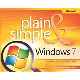 Windows 7 Plain & Simple (Plain and Simple)by Jerry Joyce