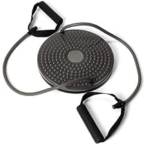 Everlast for Her Pilates Twist Board with Resistance Tubing