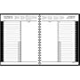 24/7 Daily Appointment Book, 8-1/2 x 11, Black  AAG7021405