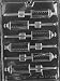 BABY BOTTLE LOLLY Baby Candy Mold Chocolate