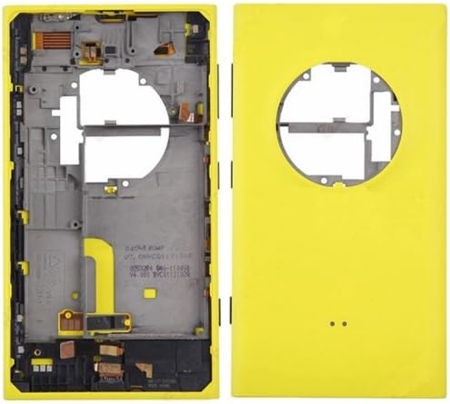 CRDS Back Housing Cover Replacement Battery Back Door for Nokia Lumia 1020(Yellow)