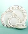Martha Stewart Collection with Wedgwood "Meadow Silver" Rim Soup Bowl