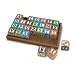 Melissa & Doug Deluxe Vintage ABC Blocks in a Tray