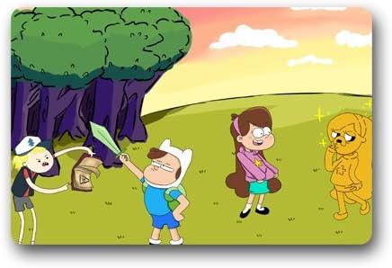 Gravity Falls Custom Doormat Indoor Outdoor Floor Mat by Rainy man 23.6 x 15.7 Inches