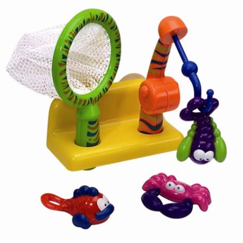 AquaPlay AB 322 - Fishing-Set, Angel, Kescher, Fische