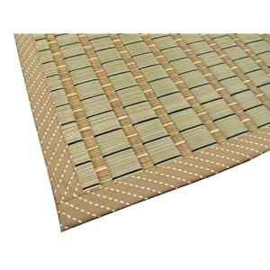 【クリックで詳細表示】純国産 掛川織りラグ 『小夏』 ベージュ 191×191cm(＃4404470)