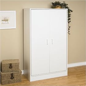 Pantry in White Finish By Mylex Furniture