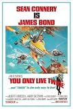 YOU ONLY LIVE TWICE - Bond 007 - POSTER (SIZE 24
