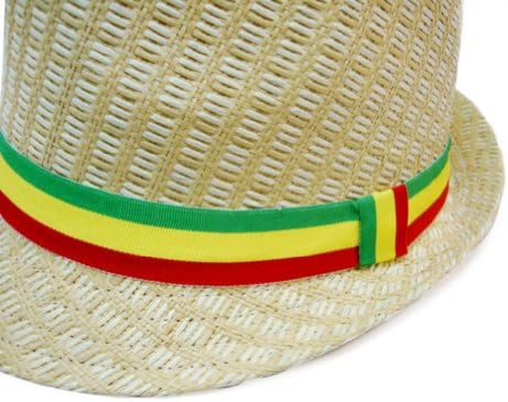 Simplicity Summer Fashion Beach Sun Panama Straw Fedora Hat Traveling Trilby Cap,#014