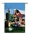 John Deere Clean & Shiny Silk Reflections Garden Size Flag