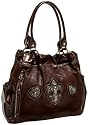 KATHY Van Zeeland It's A Cinch Tote,Oak,one size