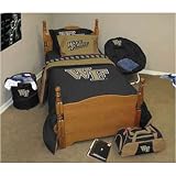 Wake Forest Demon Deacons Bed Comforter Set (Full/Queen) - NCAA College Athletics