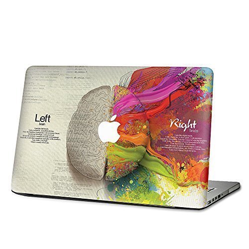 13" MacBook Pro (NON Retina) - Left Right Brain Creative Skin Vinyl Decal Laptop KMB-071