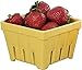 Ceramic Fruit Stand Berry Basket (1, Yellow)