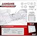 Janome Acufil Quilting Hoop Set AQS18B For MC500E/MC400E