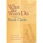 What We Won't Do: Stories