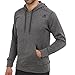 adidas Performance Men's Ultimate Pullover Hoodie, Dark Grey Heather, Large