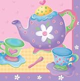 Beverage Napkin 2 Ply Tea Party - 192 Count