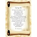 Loving You Personalised Gift Poem Print