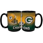 Memory Company Green Bay Packers Super Bowl XLV Champions 15 oz Mugs - 2 pack