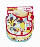Badabulle - B007000 - Lot de 3 Bavoirs Naissance Fancy