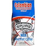 Top Shelf Coffee San Antonio Spurs Dark Roast Whole Bean Gourmet Coffee - 2 Pack