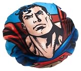 Superman Flying High Micro Bead Round Decorative Pillow