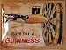 Blechschild Nostalgieschild - 20 x 30 cm schwere Qualität: Guinness Dart for a
