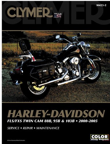 Clymer M423-2 Service Manual 2000-2005 Harley Davidson FLS/FXS