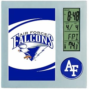 NCAA Air Force Falcons Digital Desk Clock