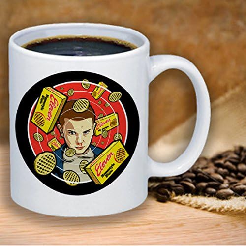 Eleven Eggo - Stranger Things - Fandom Coffee Mug Gift Cute Funny Gift Coworker Friend Office Gift Co Worker Gift