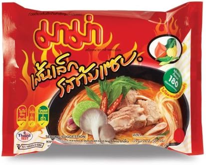 Instant Mama RICE NOODLES (Pho) Tom Saab Flavor - Pack of 6
