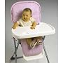 NoJo Stripe Highchair Pad - Pink
