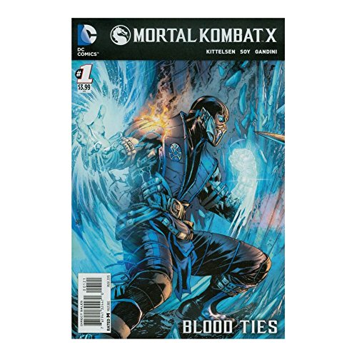 Mortal Kombat X #1 Cover B Sub Zero